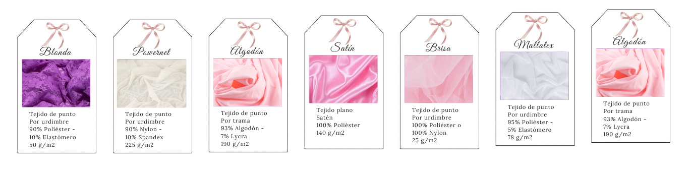 Tejido de punto Por urdimbre 90% Nylon – 10% Spandex 225 gm2